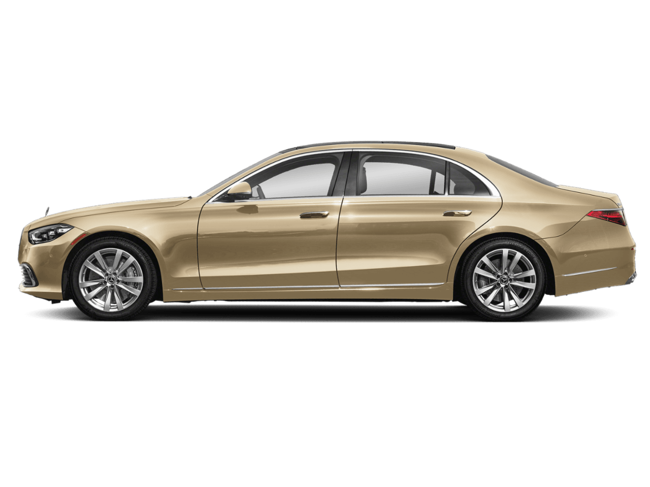 2022 Mercedes-Benz S-Class S 500 - Profile, facing to the left