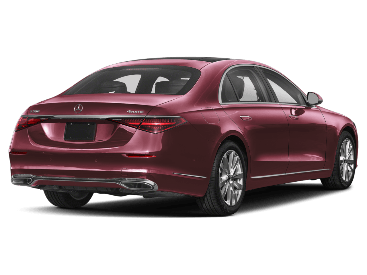 2022 Mercedes-Benz S-Class S 500 - Rear 3/4, facing to the right