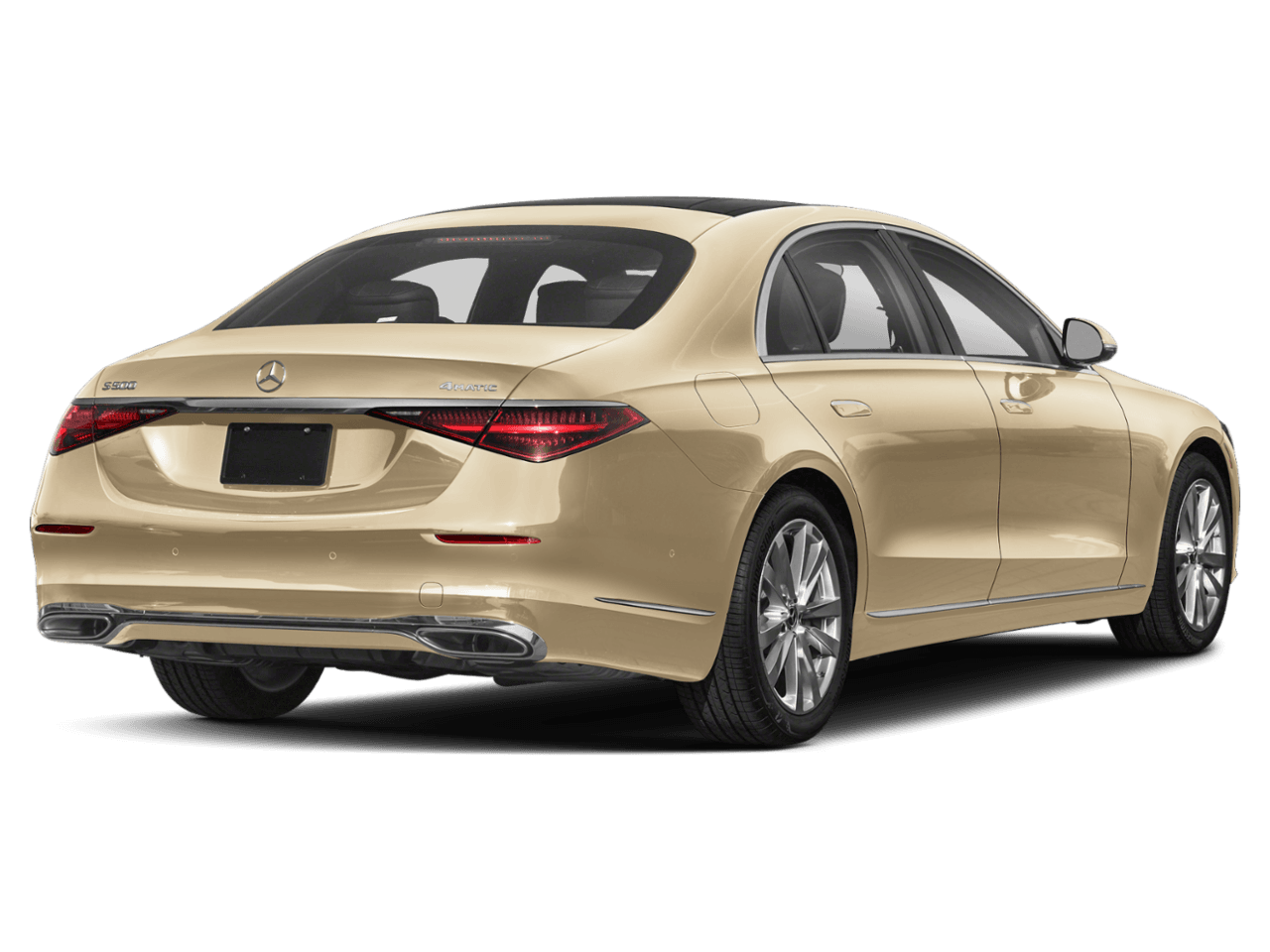 2022 Mercedes-Benz S-Class S 500 - Rear 3/4, facing to the right