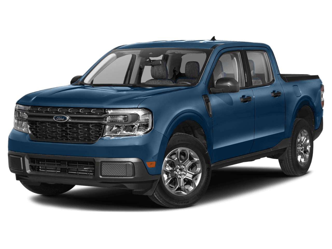 2022 Ford Maverick XLT - Front 3/4, facing to the left