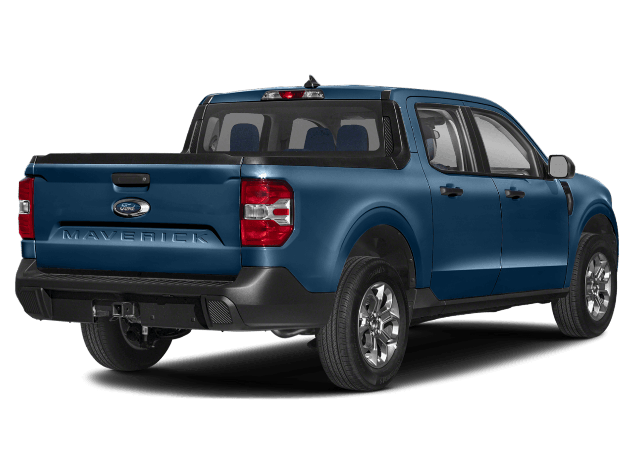 2022 Ford Maverick XLT - Rear 3/4, facing to the right