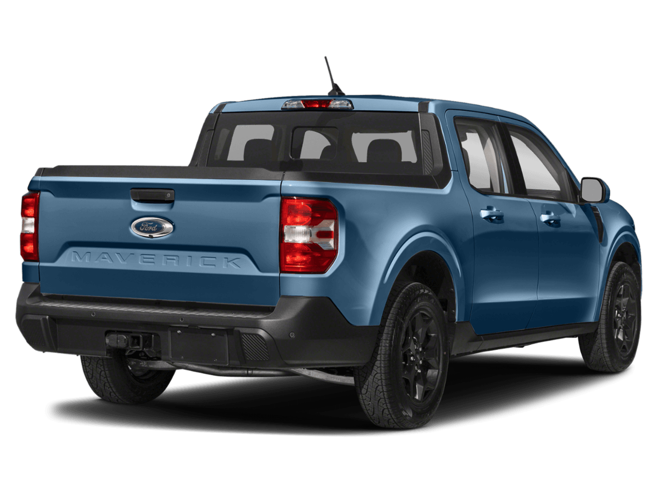 2022 Ford Maverick LARIAT - Rear 3/4, facing to the right