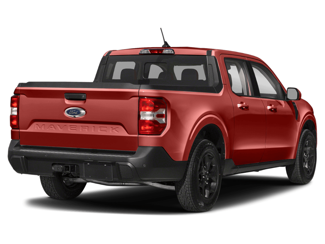 2022 Ford Maverick LARIAT - Rear 3/4, facing to the right