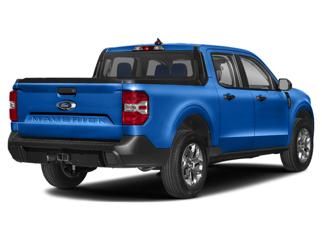 2022 Ford Maverick XLT - Rear 3/4, facing to the right
