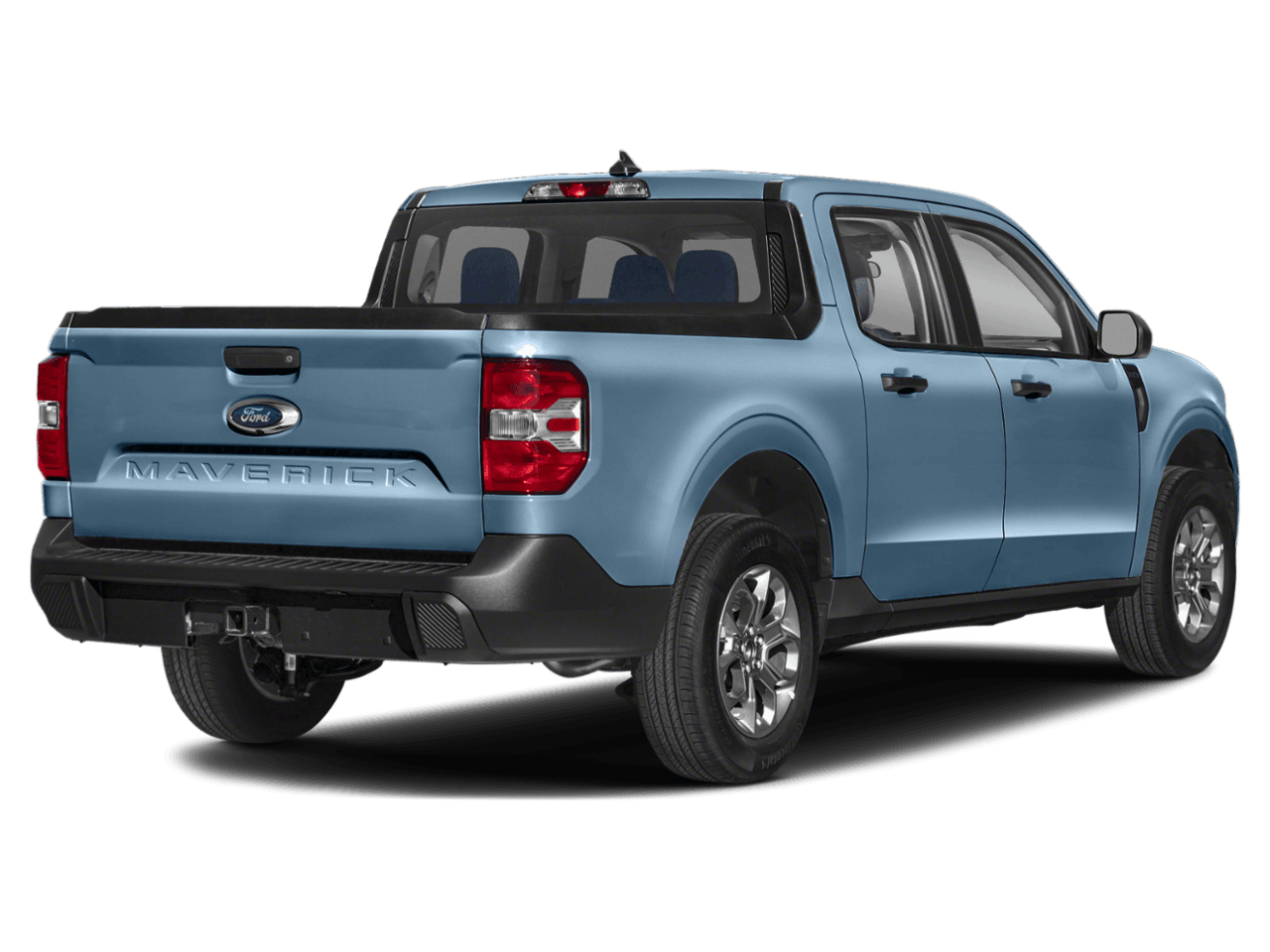 2022 Ford Maverick XLT - Rear 3/4, facing to the right