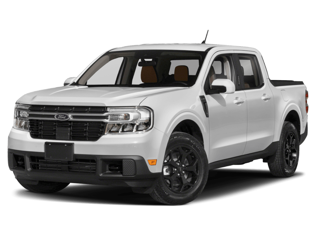 2022 Ford Maverick LARIAT - Front 3/4, facing to the left