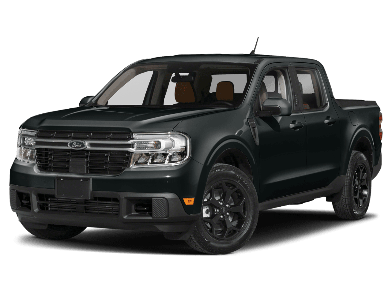 2022 Ford Maverick LARIAT - Front 3/4, facing to the left