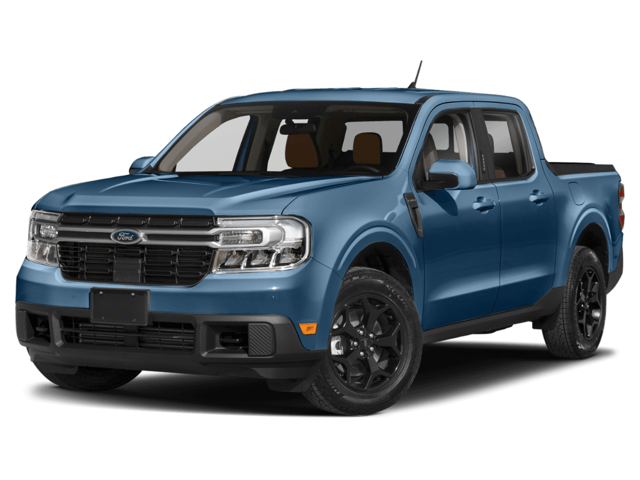 2022 Ford Maverick LARIAT - Front 3/4, facing to the left