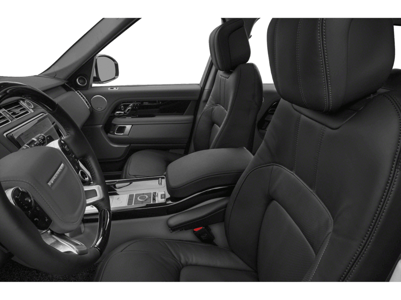2022 Land Rover Range Rover SV Autobiography - Interior Driver's Side with Door Open, Front Seat Feature