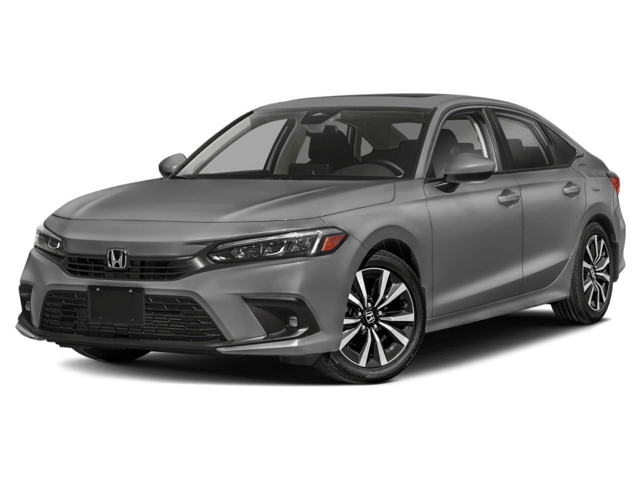 2022 Honda Civic Sedan EX - Front 3/4, facing to the left