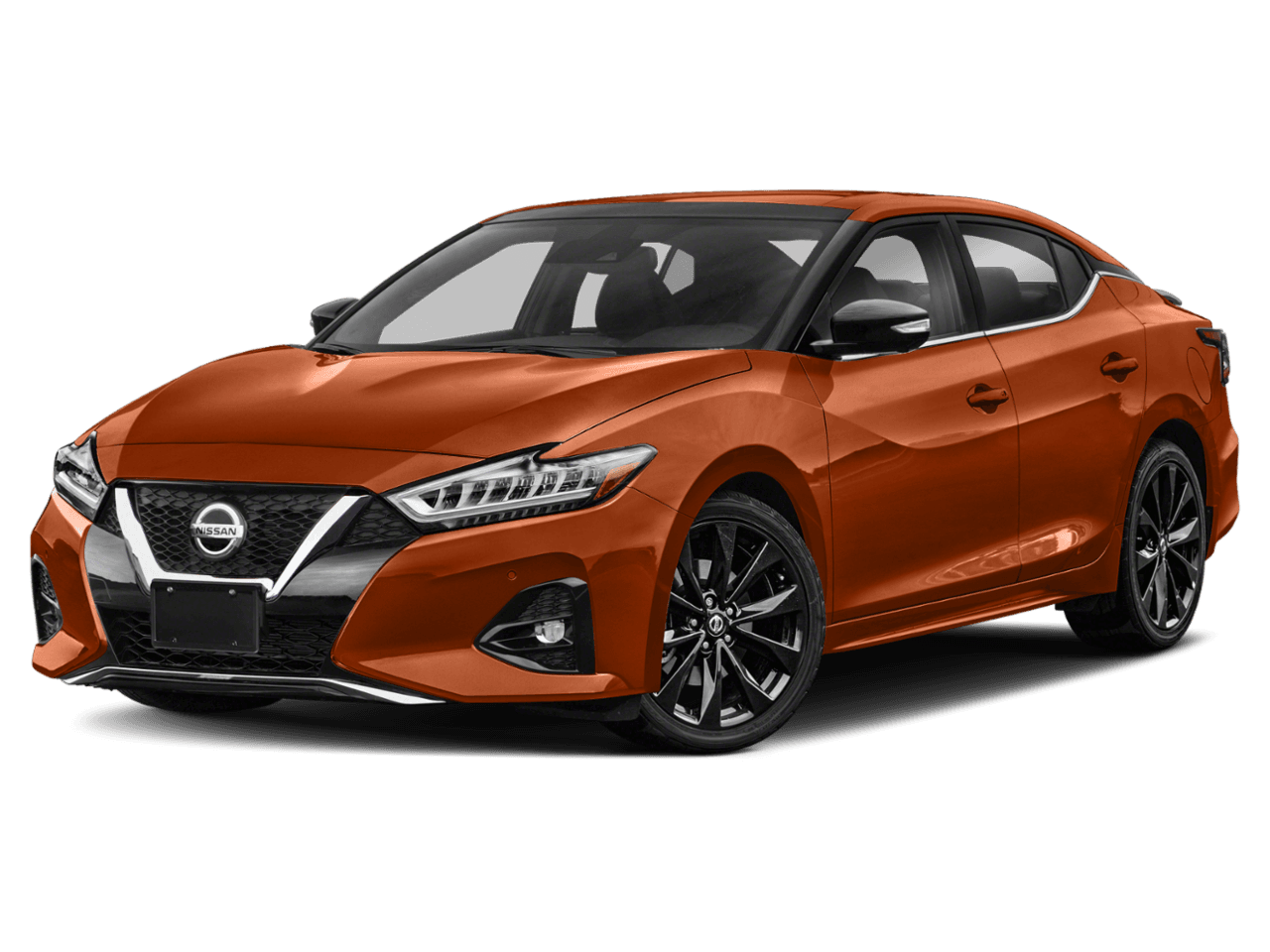 2022 Nissan Maxima SR - Front 3/4, facing to the left