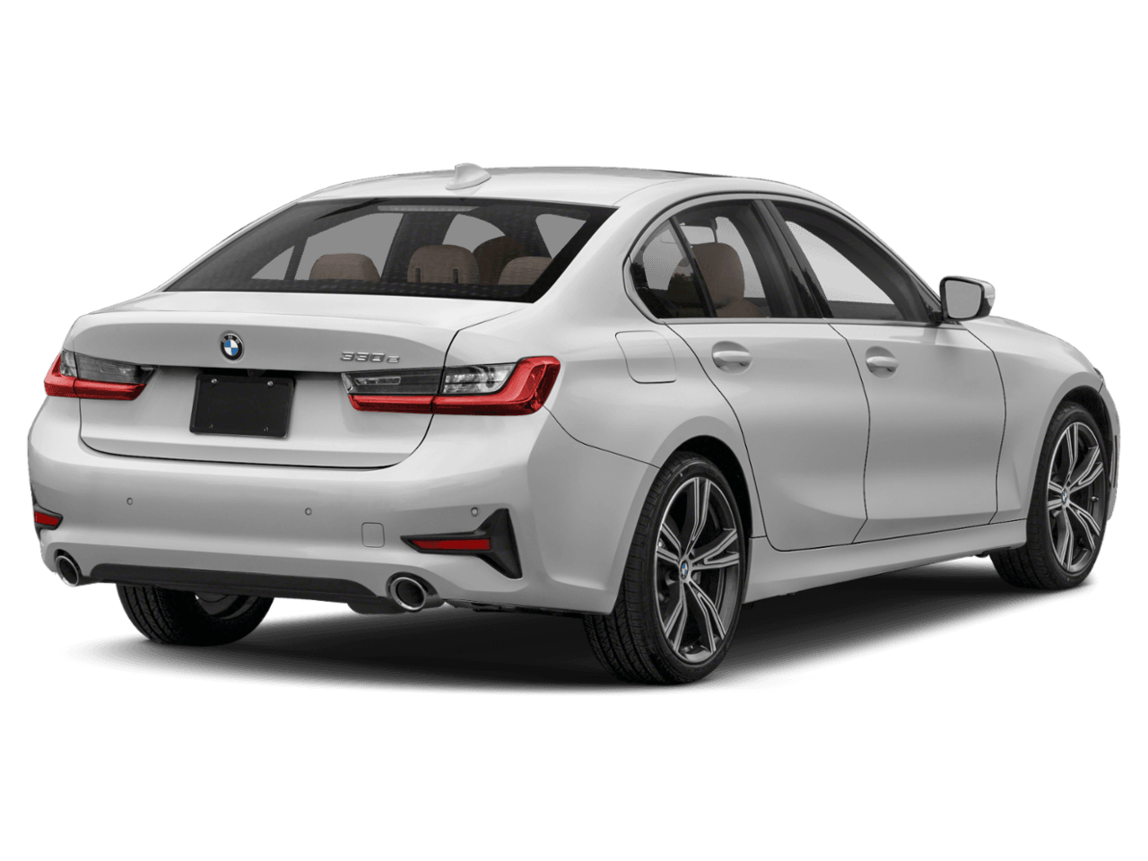 2022 BMW 3 Series 330e xDrive - Rear 3/4, facing to the right