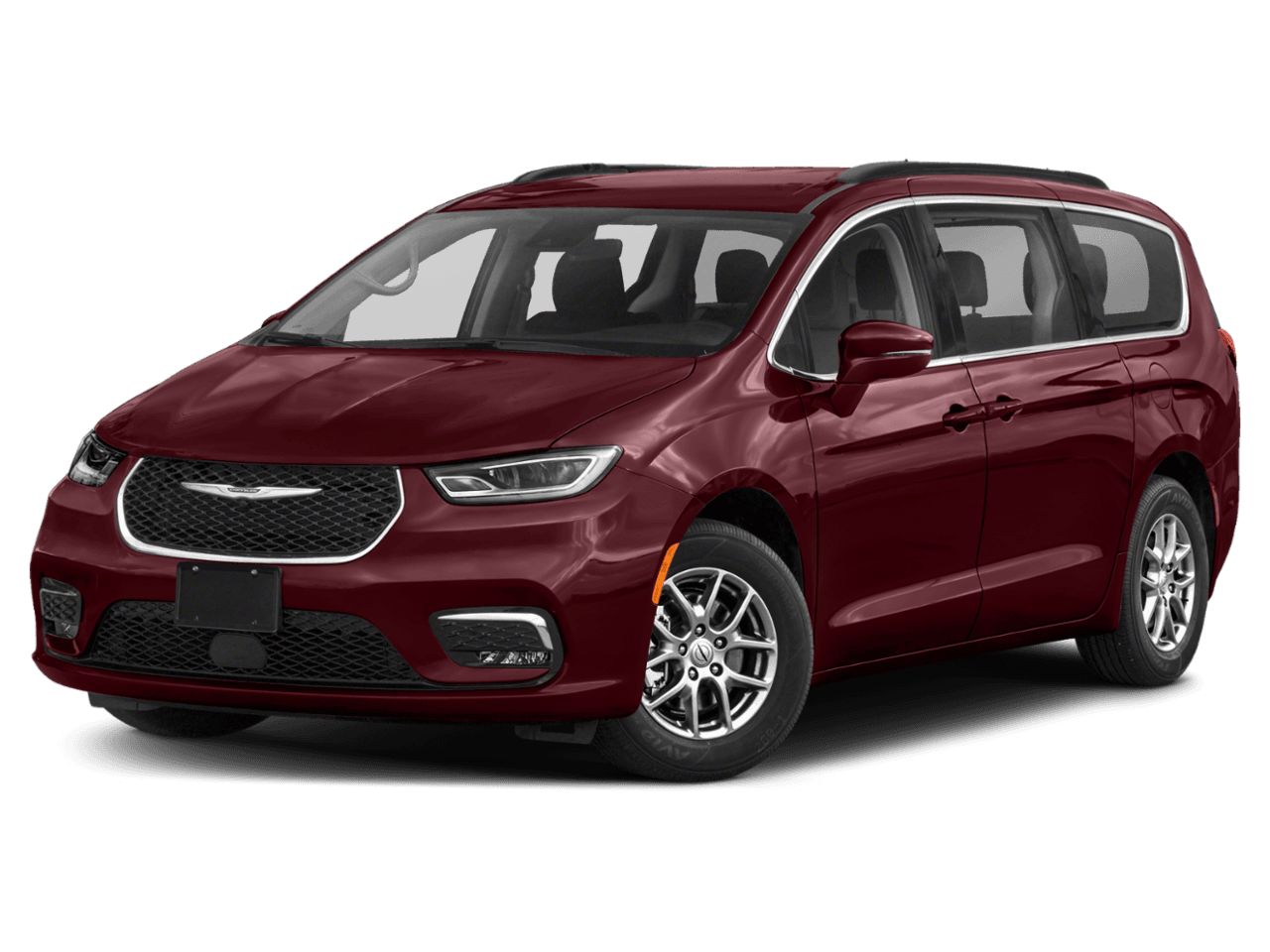 2022 Chrysler Pacifica Pinnacle - Front 3/4, facing to the left