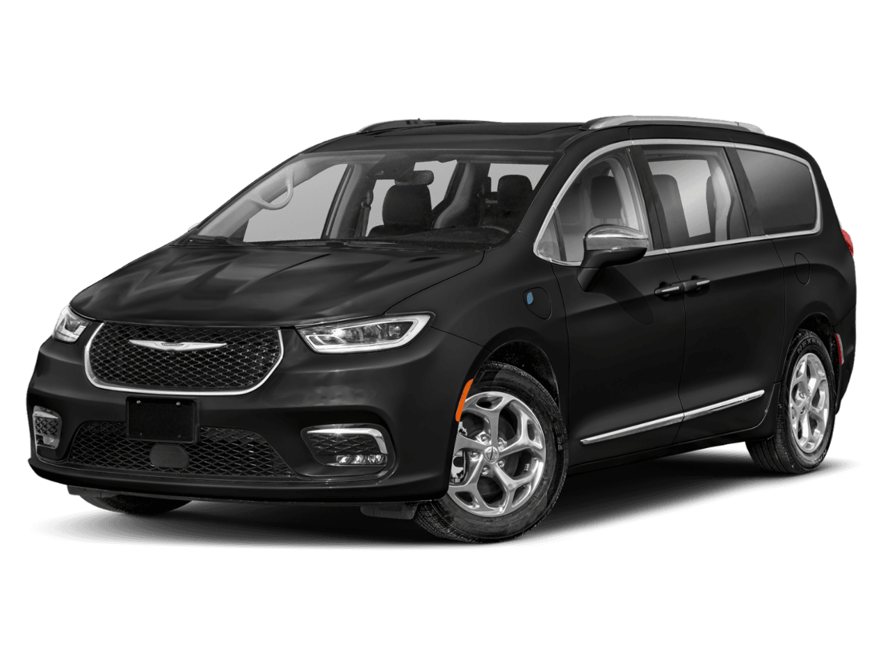 2022 Chrysler Pacifica Hybrid Pinnacle - Front 3/4, facing to the left