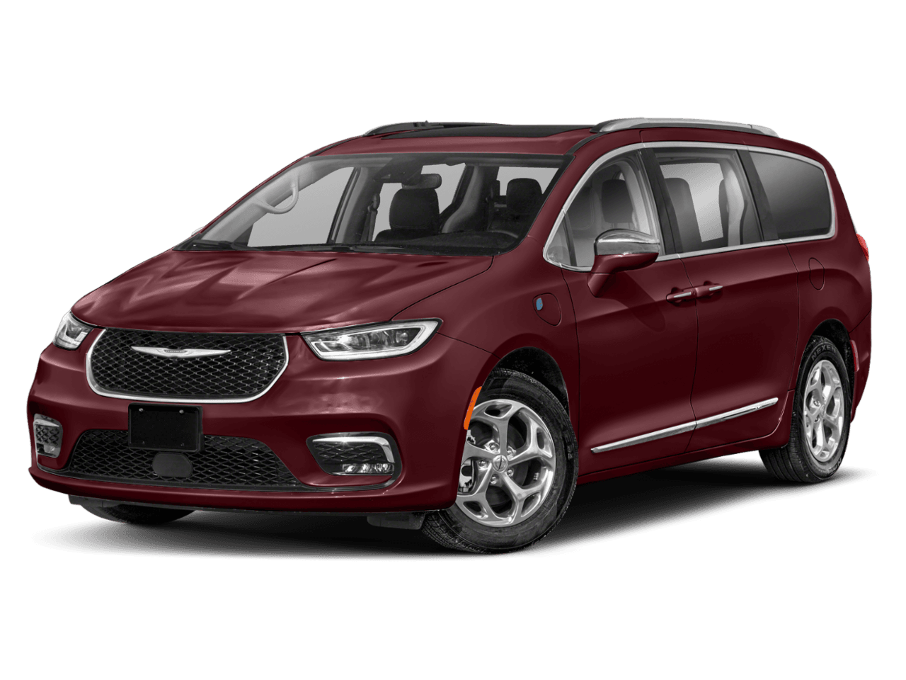 2022 Chrysler Pacifica Hybrid Pinnacle - Front 3/4, facing to the left