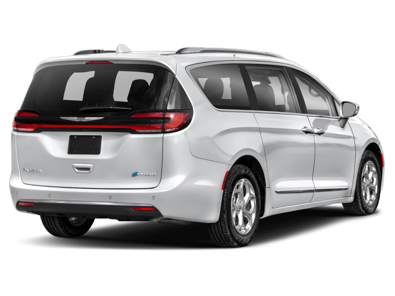 2022 Chrysler Pacifica Hybrid Pinnacle - Rear 3/4, facing to the right