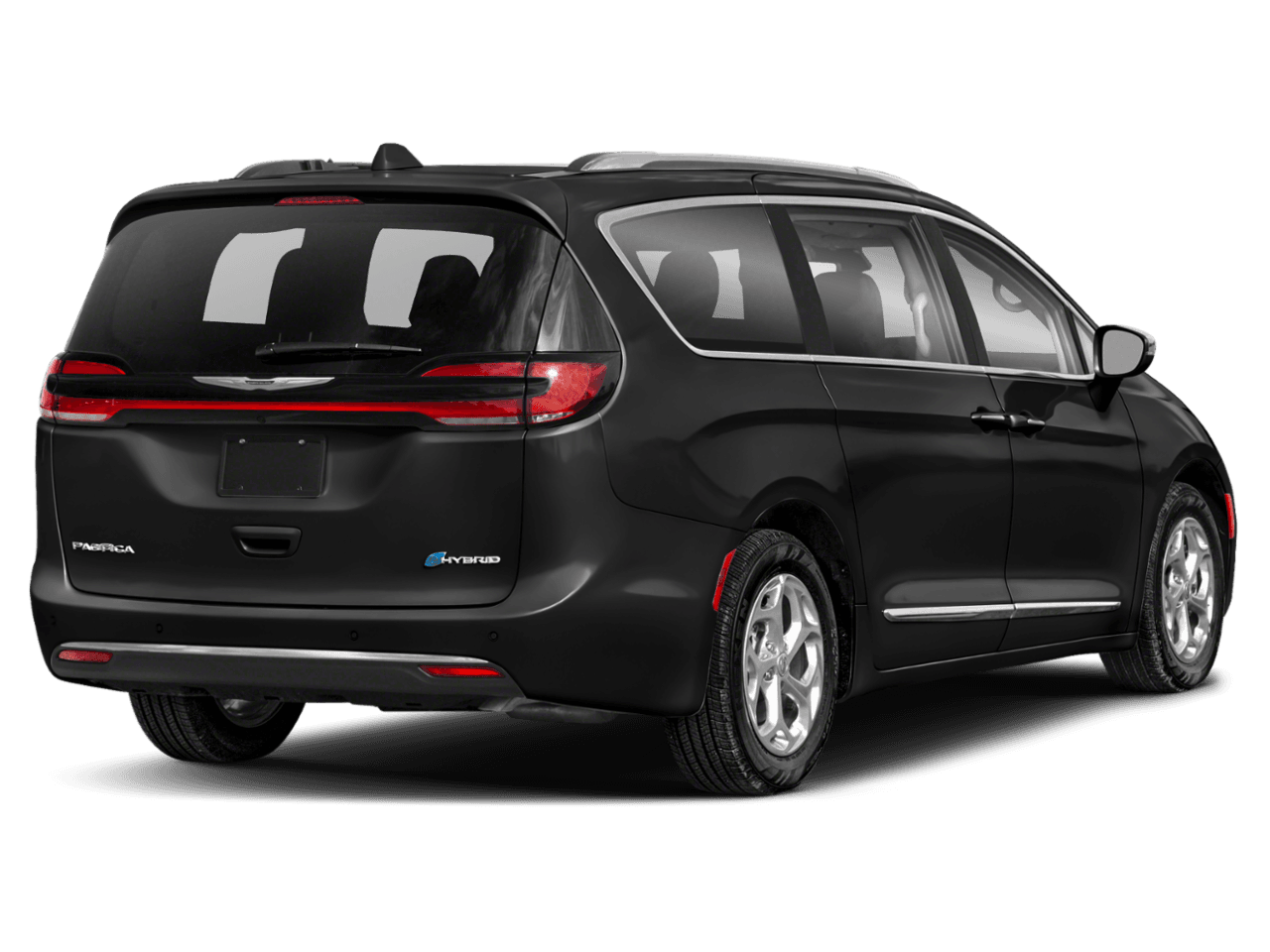 2022 Chrysler Pacifica Hybrid Pinnacle - Rear 3/4, facing to the right