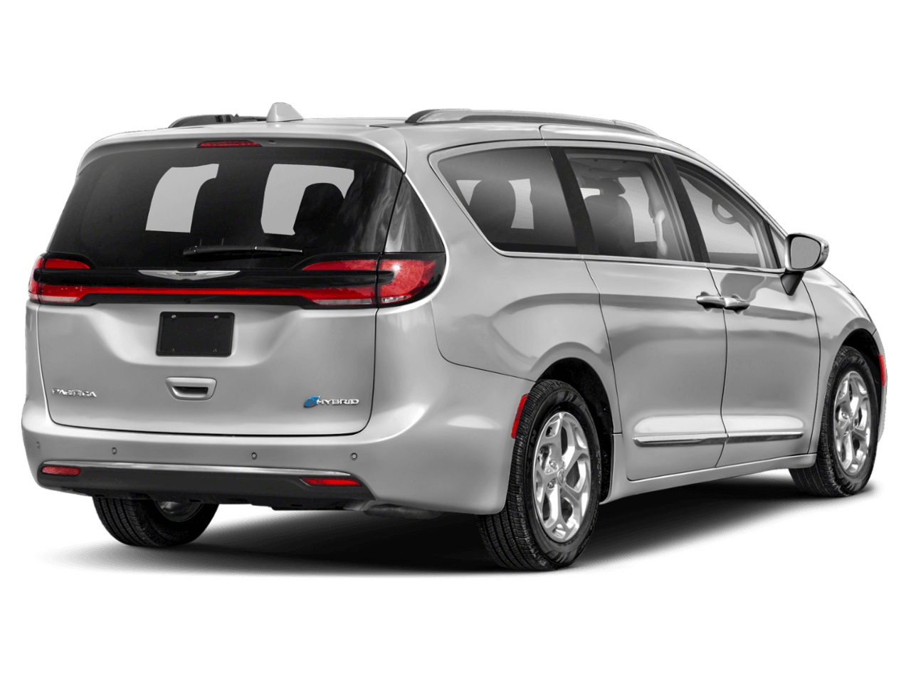2022 Chrysler Pacifica Hybrid Pinnacle - Rear 3/4, facing to the right