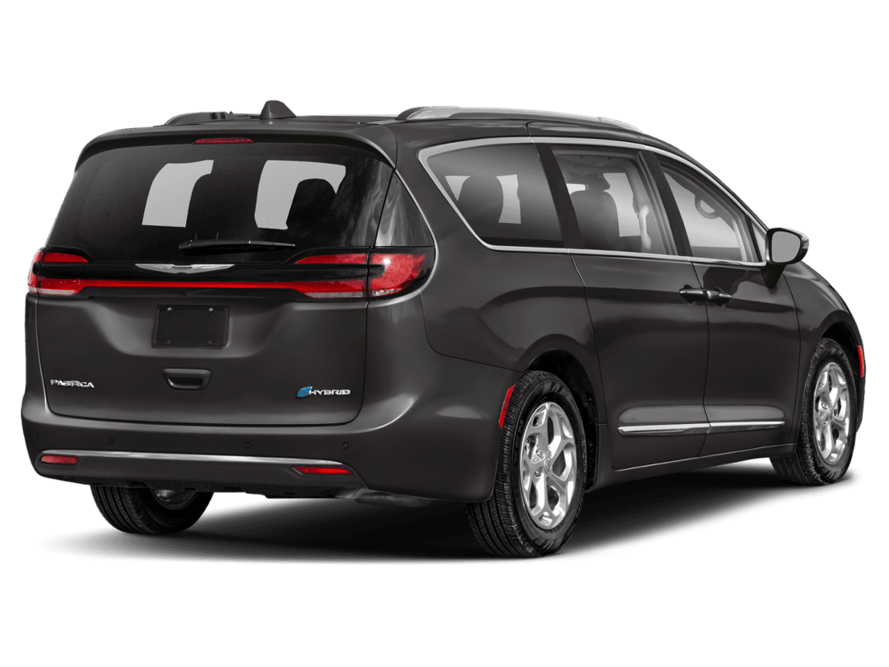 2022 Chrysler Pacifica Hybrid Pinnacle - Rear 3/4, facing to the right