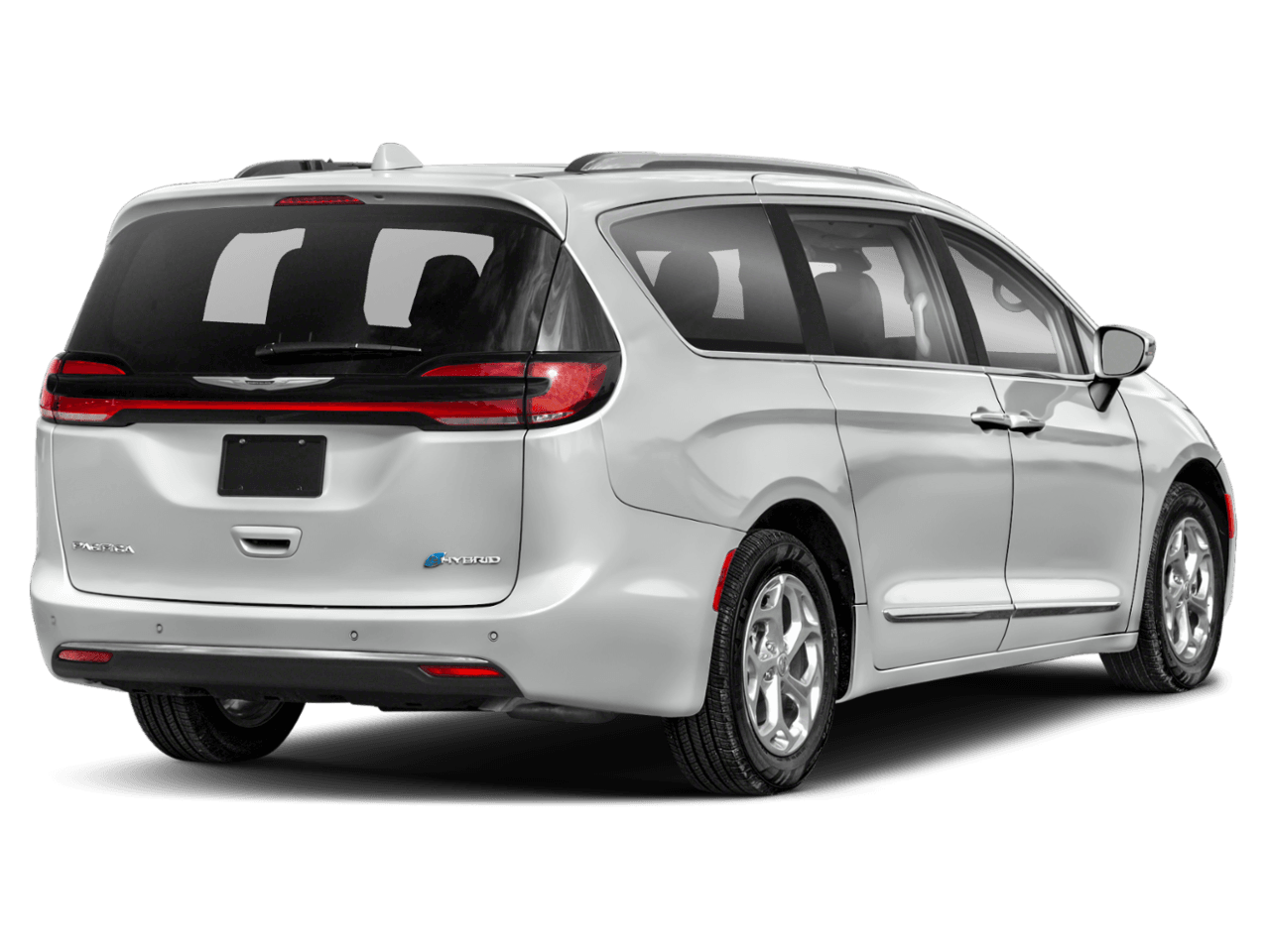 2022 Chrysler Pacifica Hybrid Pinnacle - Rear 3/4, facing to the right