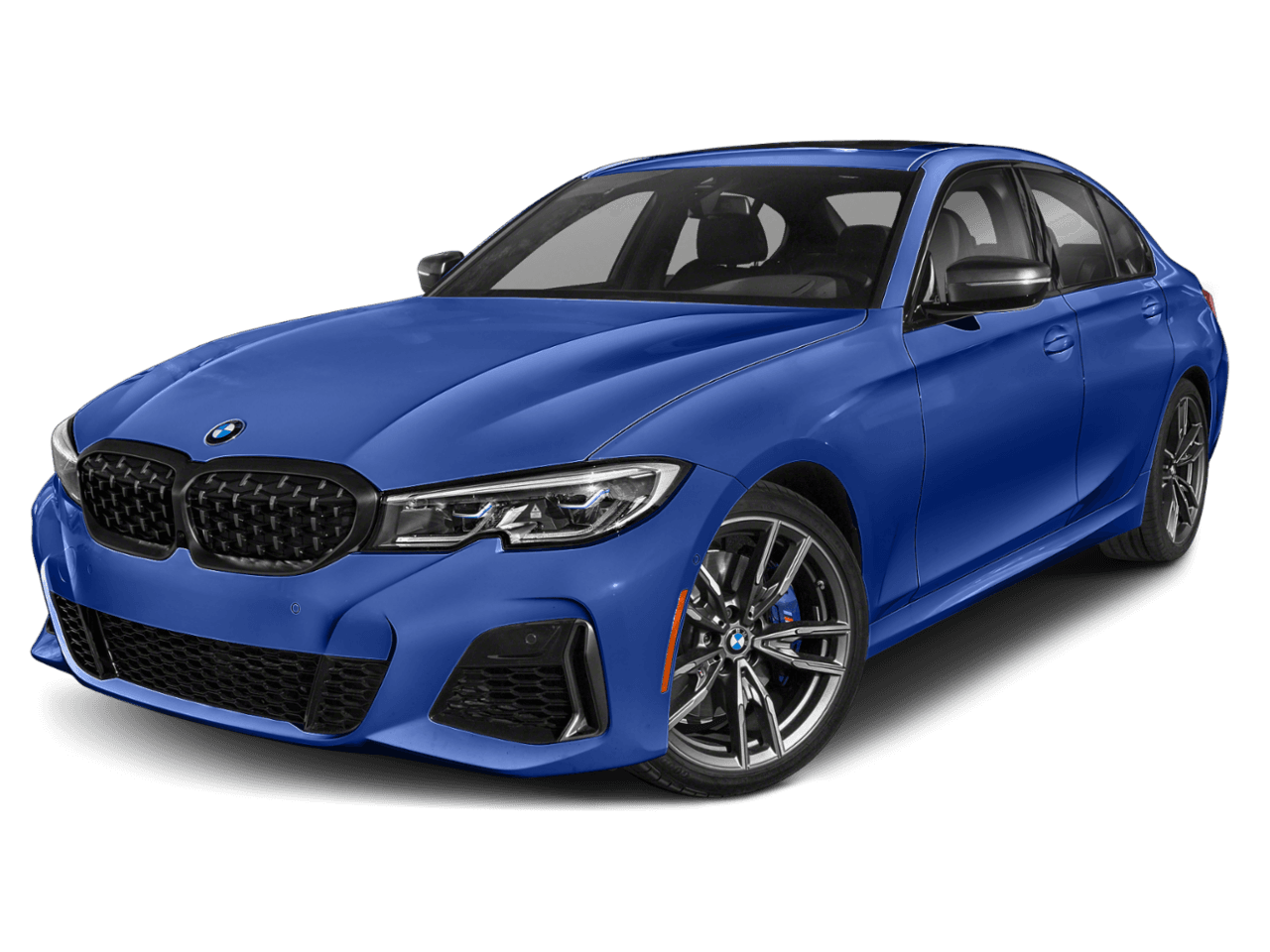 2022 BMW 3 Series M340i xDrive - Front 3/4, facing to the left