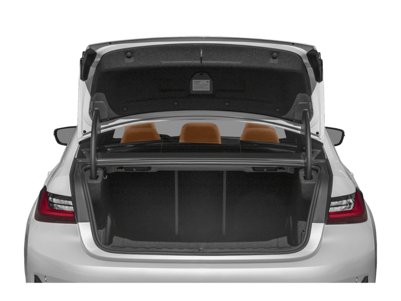 2022 BMW 3 Series 330i xDrive - Interior Trunk with Hatch Open Feature
