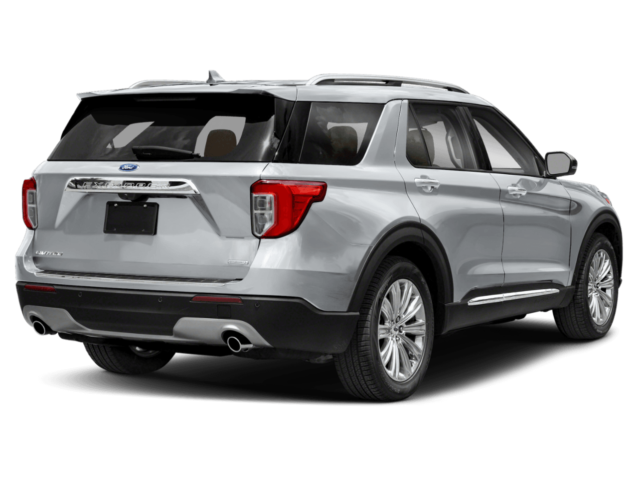 2022 Ford Explorer Base - Rear 3/4, facing to the right