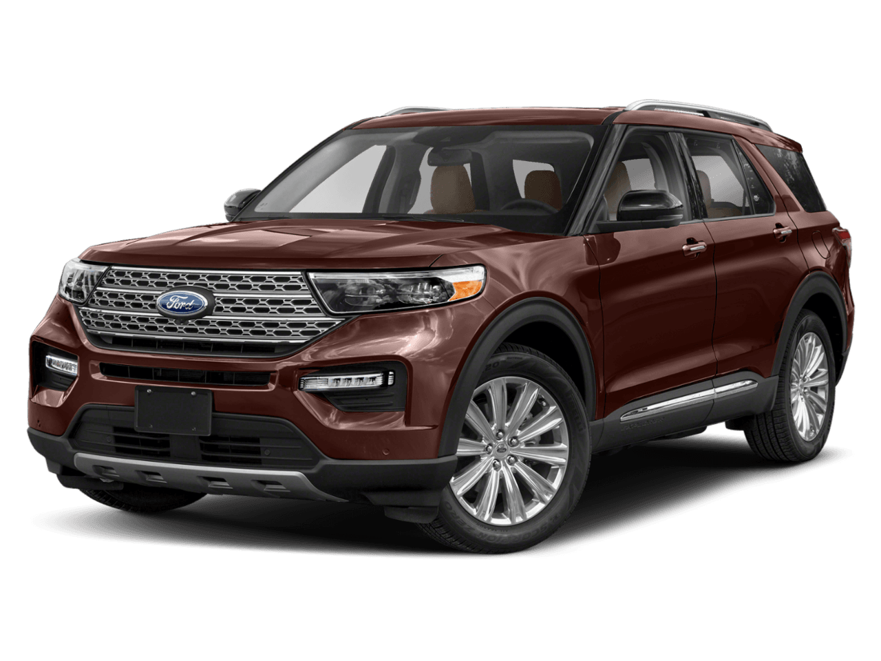 2022 Ford Explorer Limited - Front 3/4, facing to the left