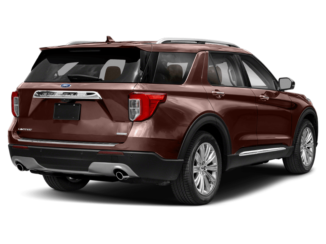 2022 Ford Explorer Limited - Rear 3/4, facing to the right