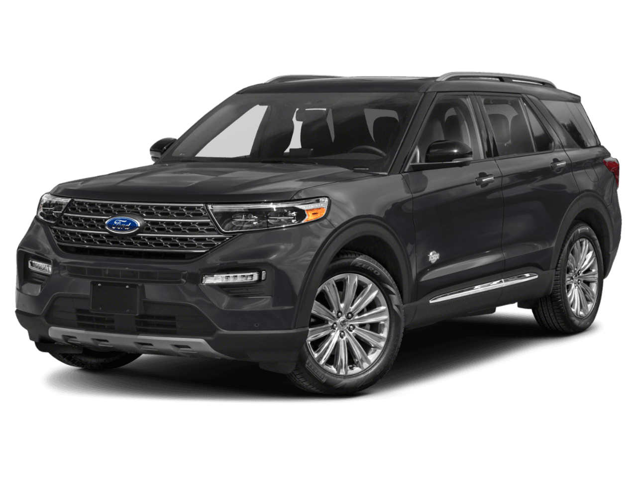 2022 Ford Explorer King - Front 3/4, facing to the left