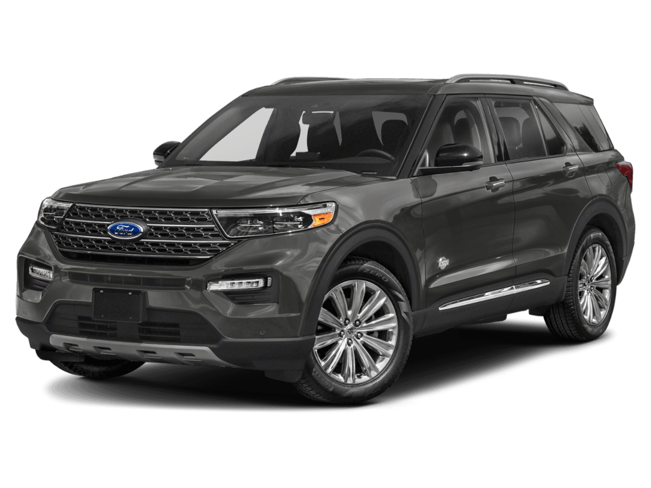 2022 Ford Explorer King - Front 3/4, facing to the left