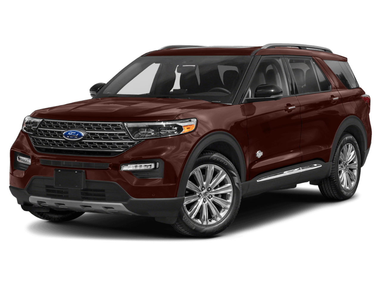 2022 Ford Explorer King - Front 3/4, facing to the left