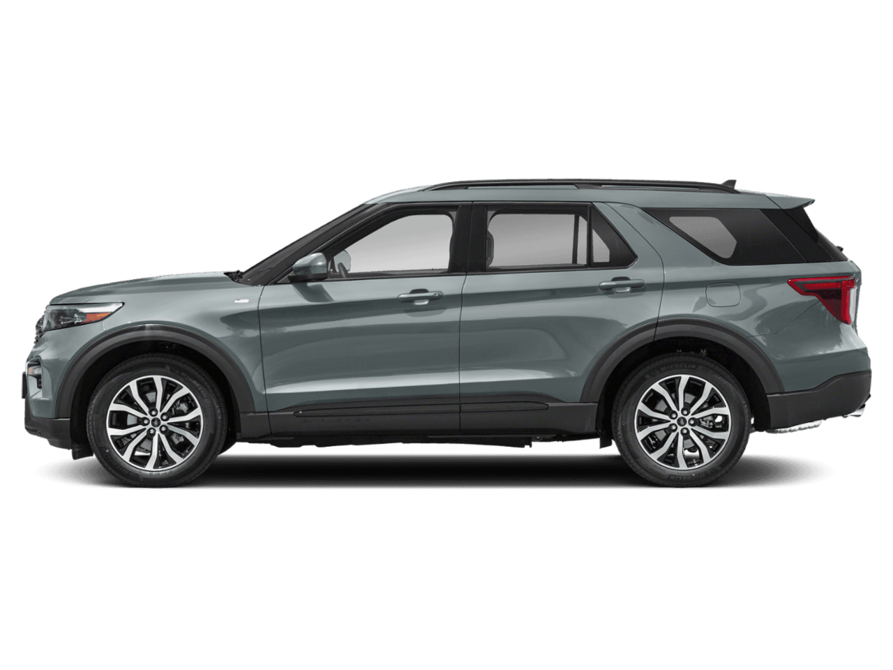 2022 Ford Explorer ST-Line - Profile, facing to the left