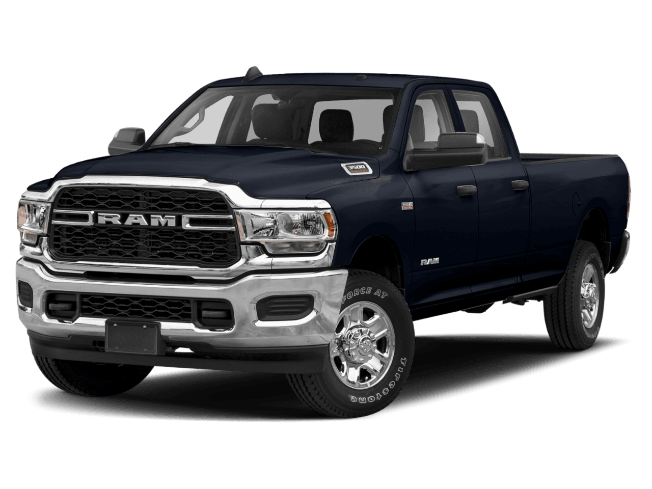 2022 Ram 3500 Big Horn - Front 3/4, facing to the left