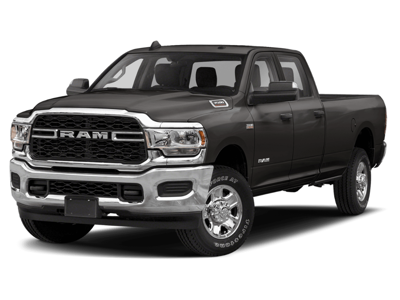 2022 Ram 3500 Big Horn - Front 3/4, facing to the left