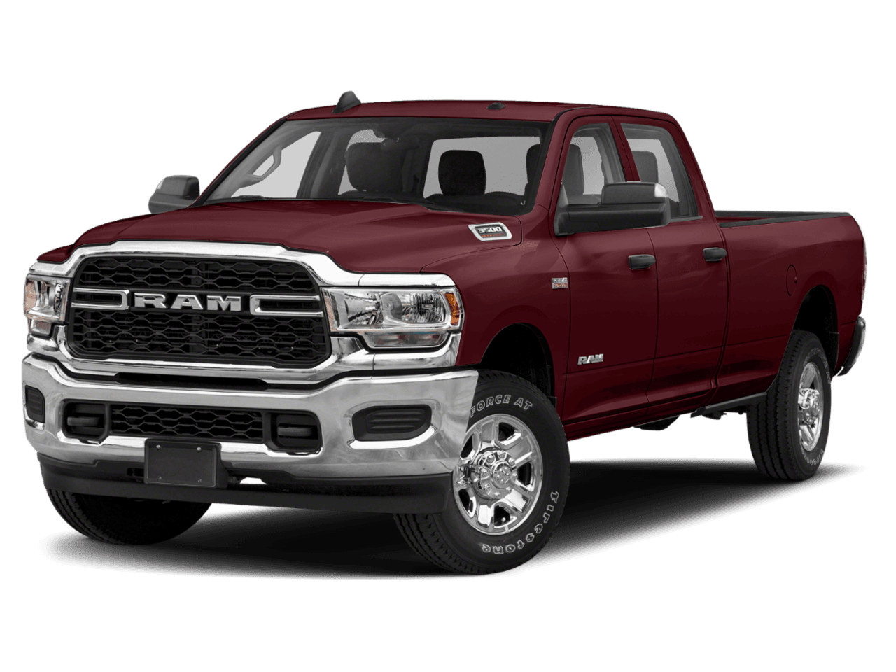 2022 Ram 3500 Big Horn - Front 3/4, facing to the left