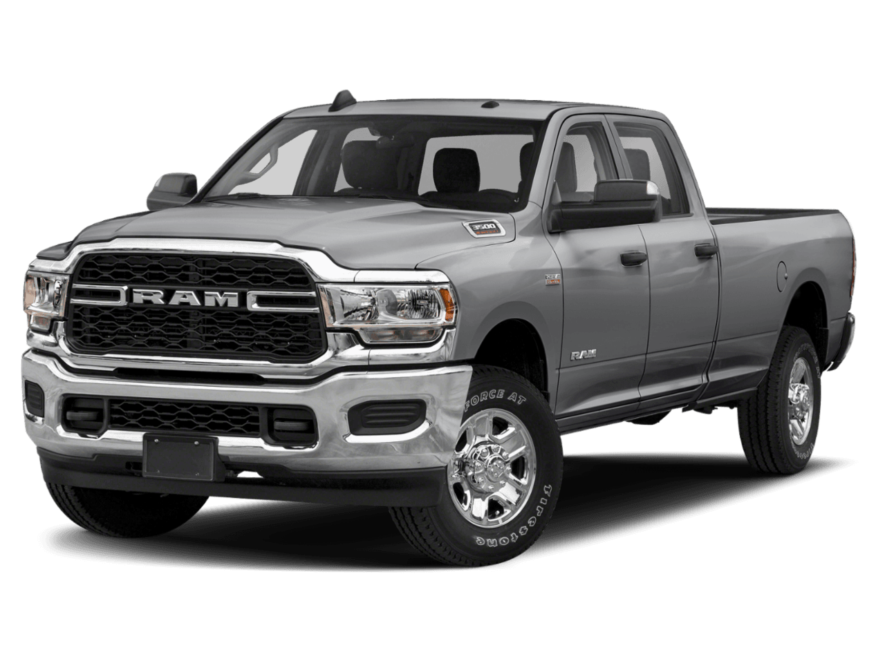 2022 Ram 3500 Big Horn - Front 3/4, facing to the left