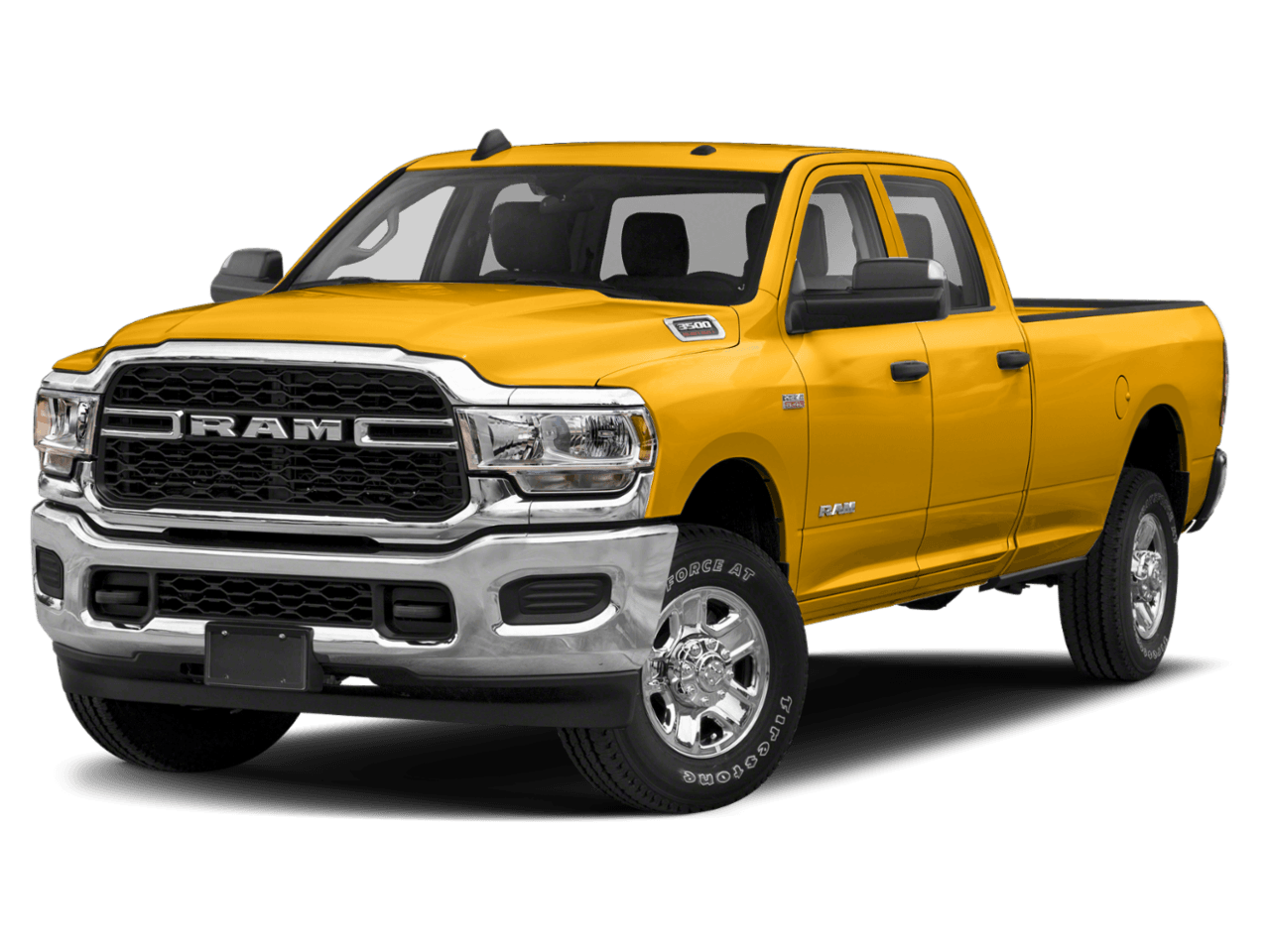 2022 Ram 3500 Big Horn - Front 3/4, facing to the left