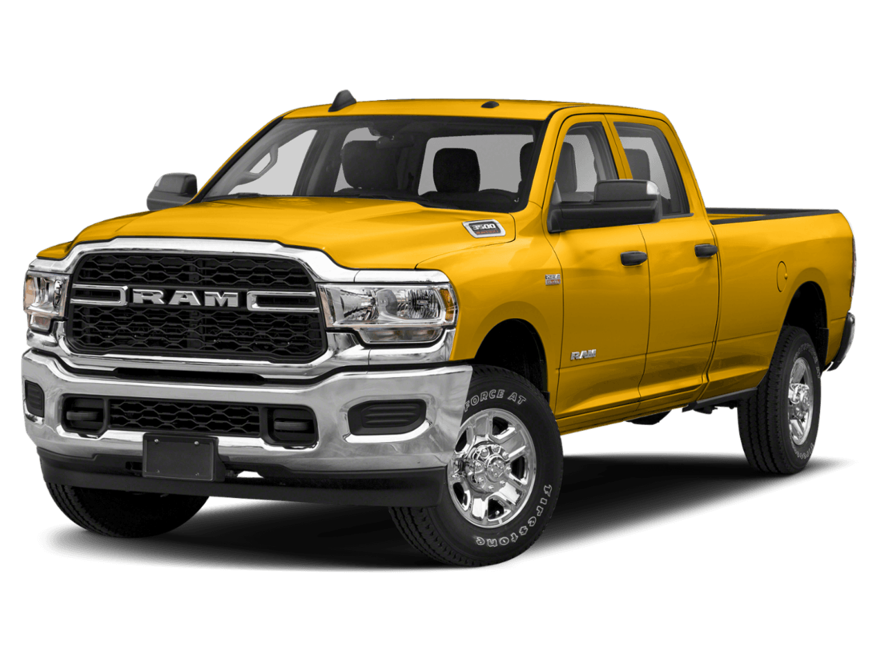 2022 Ram 3500 Big Horn - Front 3/4, facing to the left
