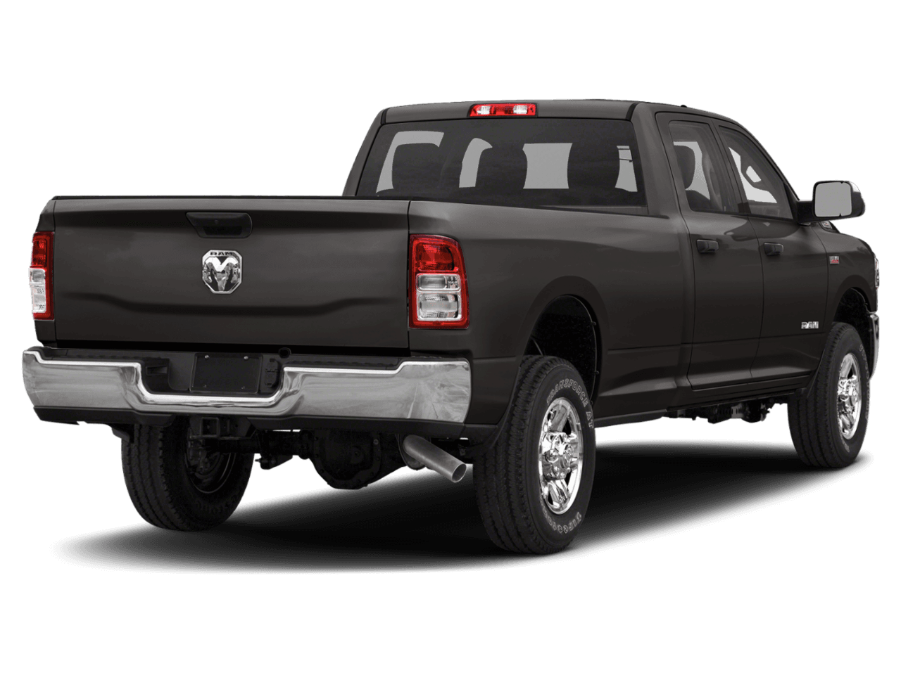 2022 Ram 3500 Big Horn - Rear 3/4, facing to the right