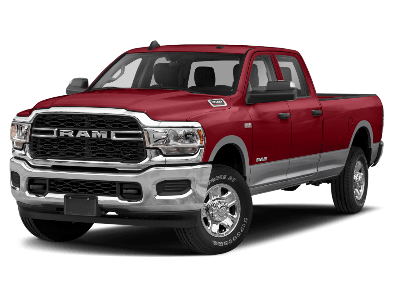 2022 Ram 3500 Laramie - Front 3/4, facing to the left