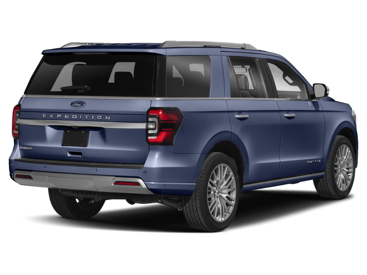 2022 Ford Expedition Platinum - Rear 3/4, facing to the right