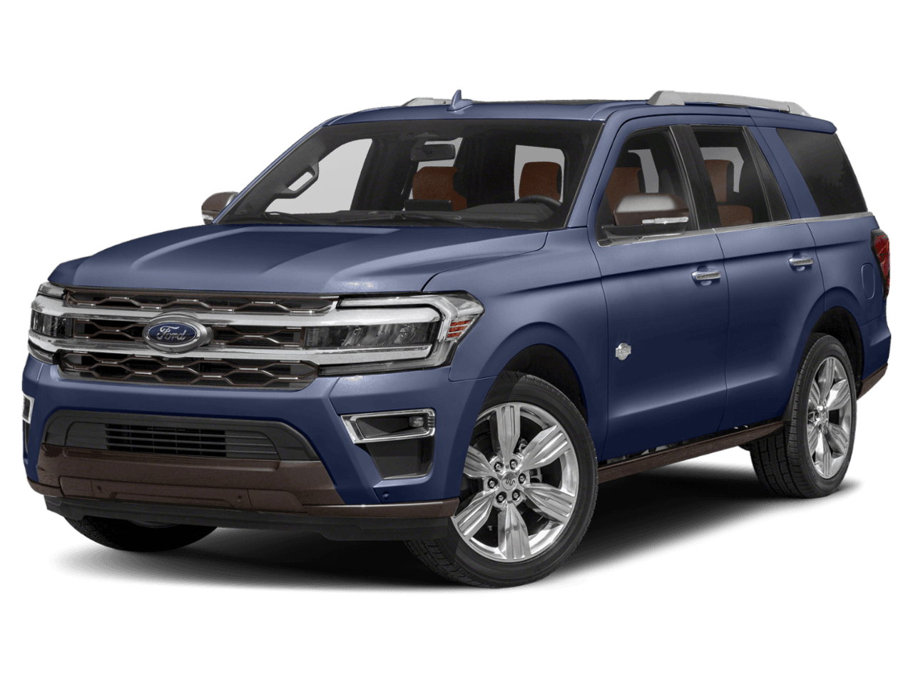 2022 Ford Expedition King - Front 3/4, facing to the left