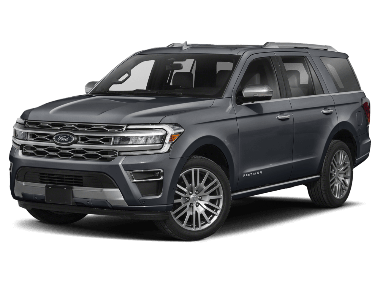 2022 Ford Expedition Platinum - Front 3/4, facing to the left