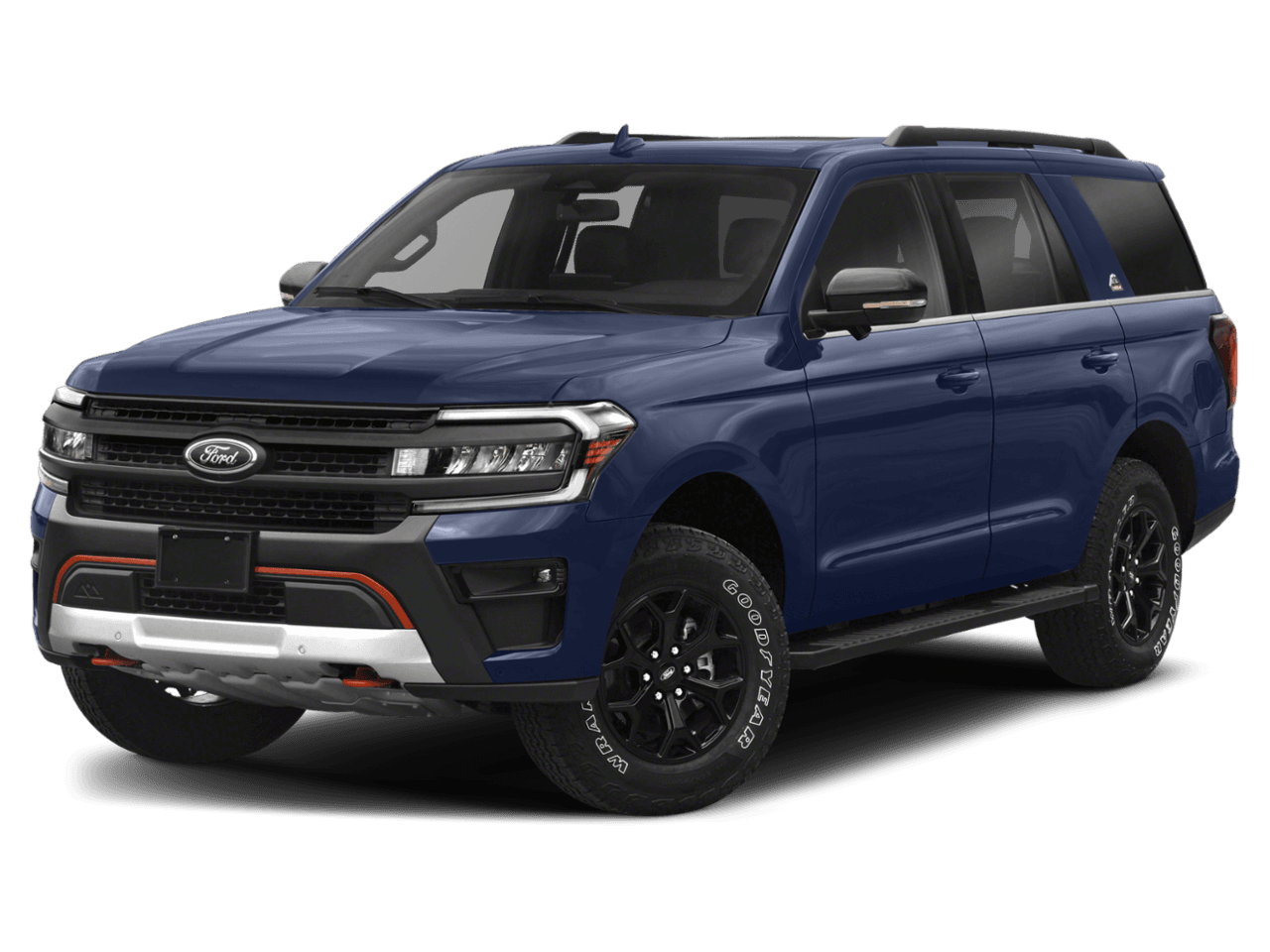 2022 Ford Expedition Timberline - Front 3/4, facing to the left