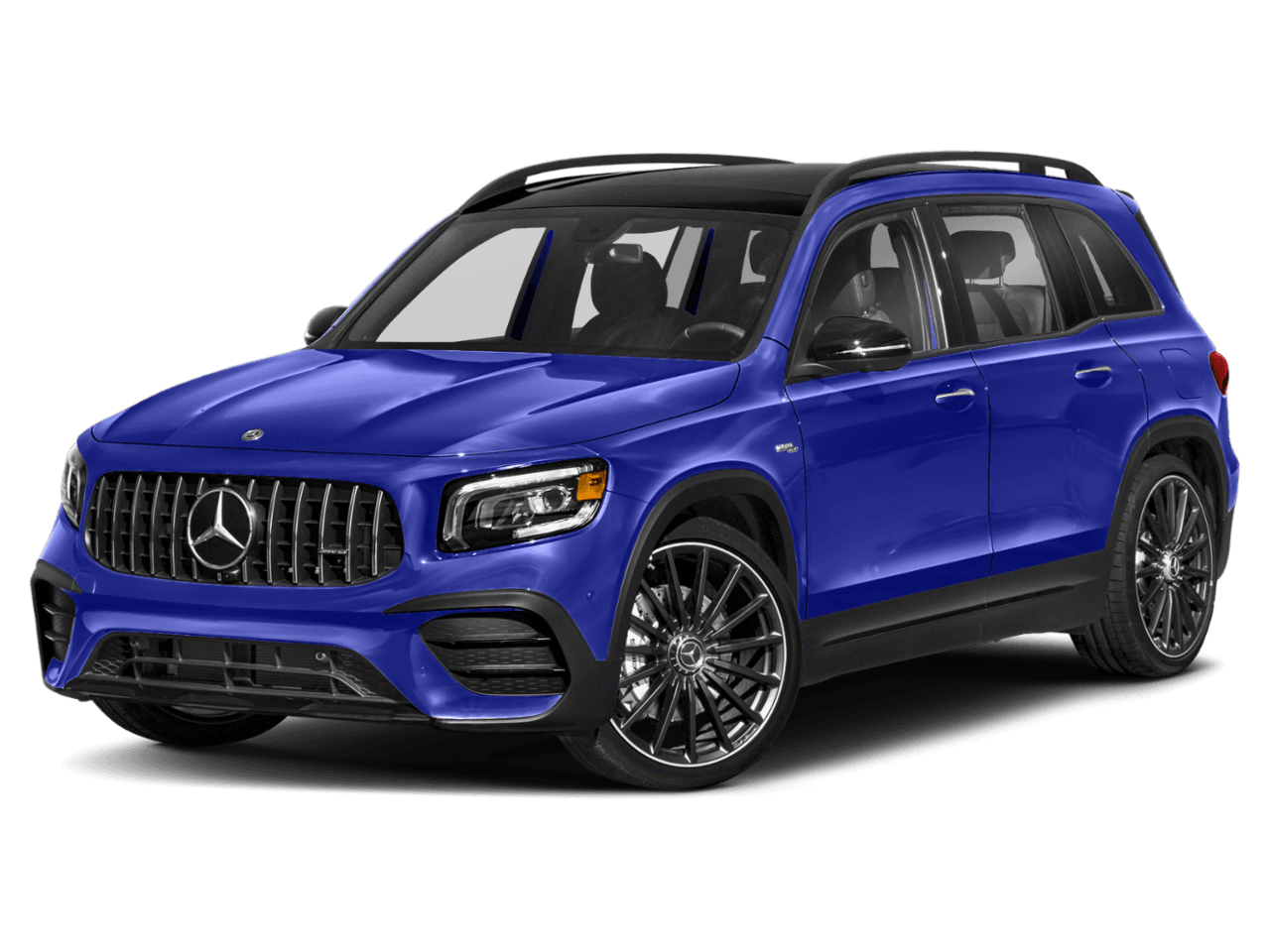 2022 Mercedes-Benz GLB AMG GLB 35 - Front 3/4, facing to the left