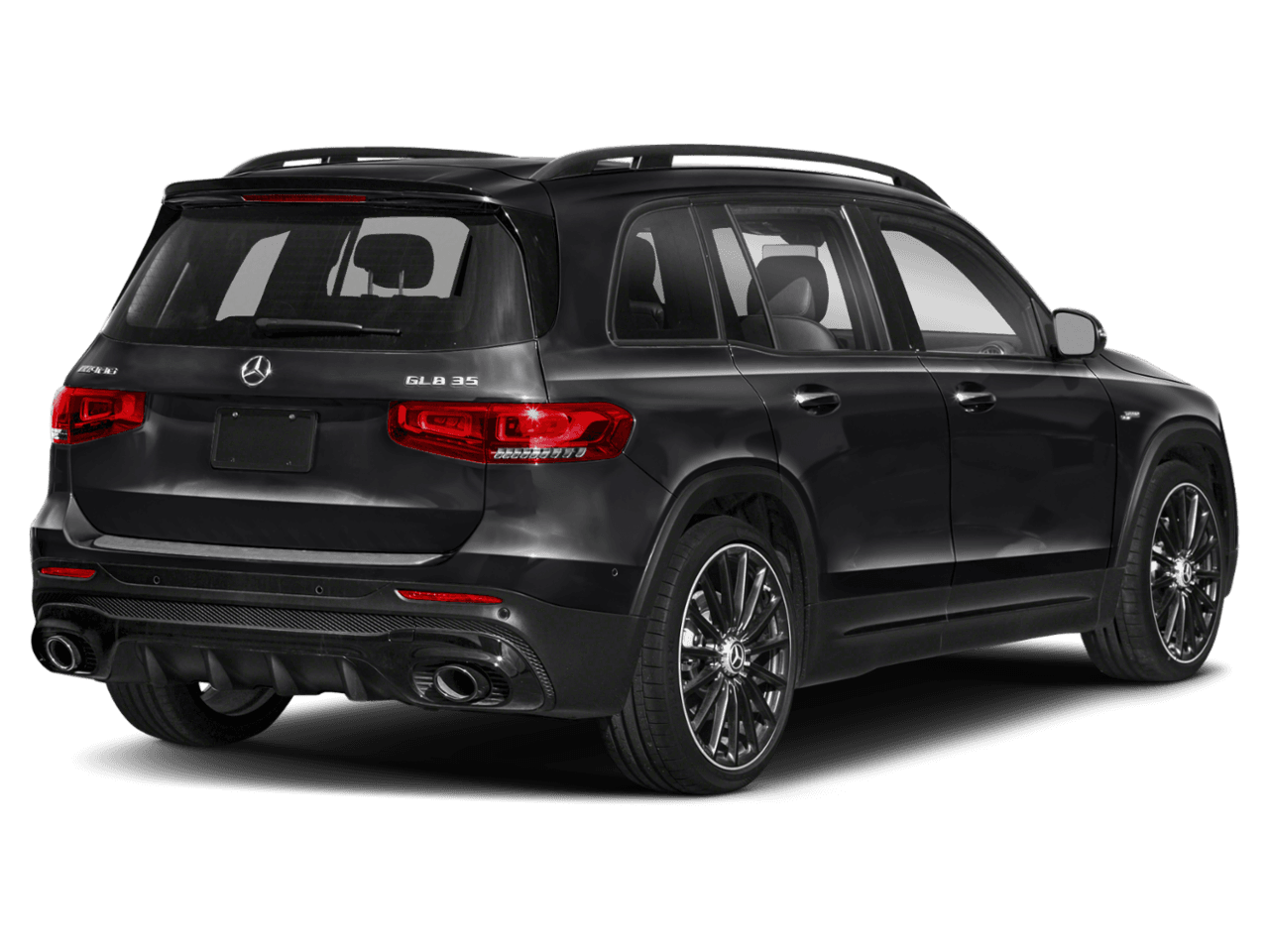 2022 Mercedes-Benz GLB AMG GLB 35 - Rear 3/4, facing to the right