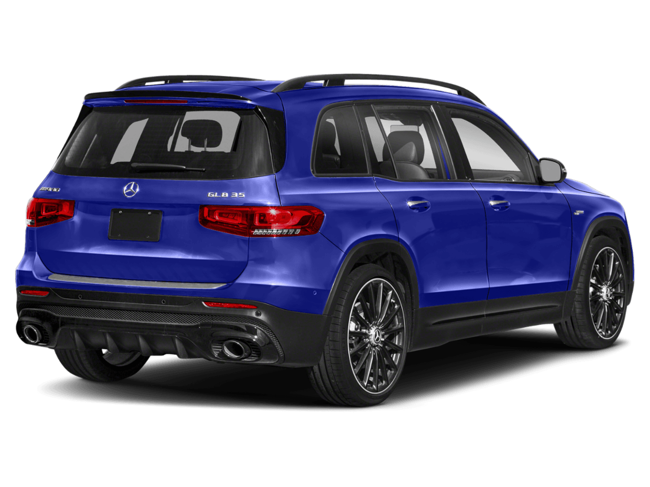 2022 Mercedes-Benz GLB AMG GLB 35 - Rear 3/4, facing to the right