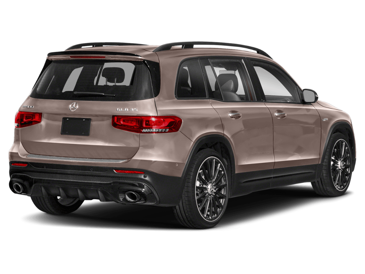 2022 Mercedes-Benz GLB AMG GLB 35 - Rear 3/4, facing to the right