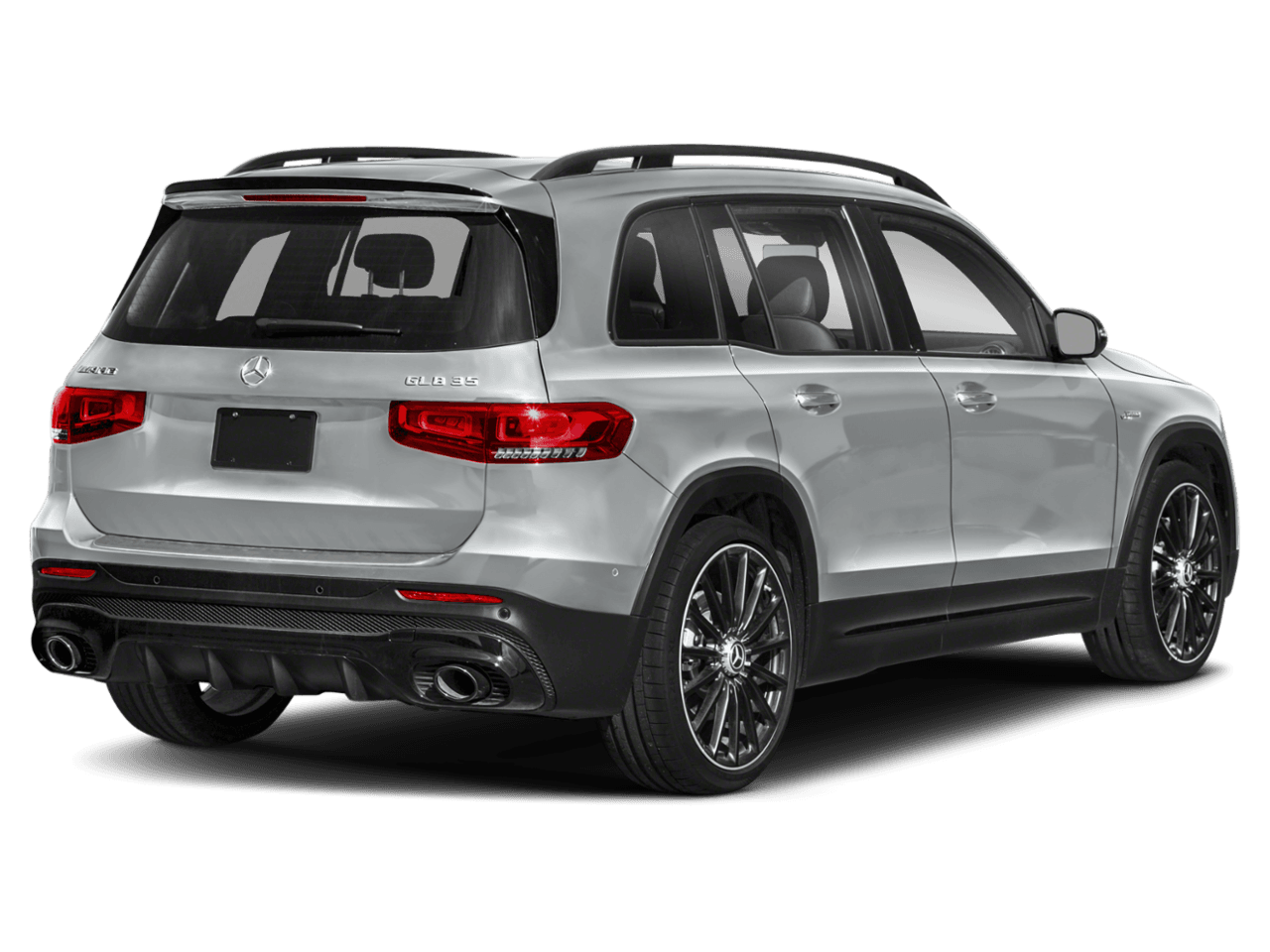 2022 Mercedes-Benz GLB AMG GLB 35 - Rear 3/4, facing to the right